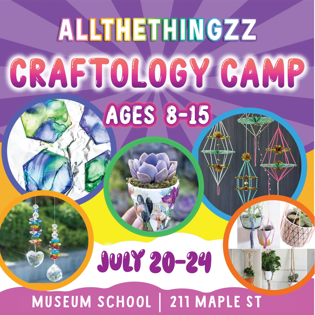 Craftology Summer Camp 7/20-7/24